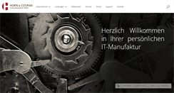 Desktop Screenshot of horn-cosifan.de